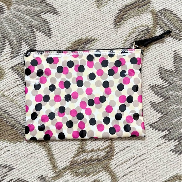 Kate Spade Pouch Pink Polka Dot Daycation Clutch Wallet - Picture 2 of 3